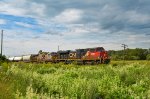 CN 8101 leads 306 at Thériault Road